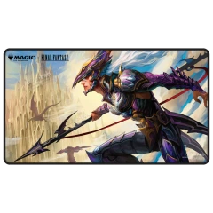 Ultra Pro - MTG: Final Fantasy - Kain, Traitorous Dragoon Black Stitched Playmat