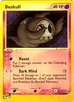 Duskull - 62/100 - Common - Reverse Holo