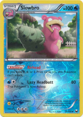 Slowbro - 24/108 - Uncommon - Reverse Holo