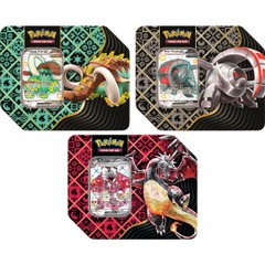 Pokemon SV4.5 Paldean Fates Tin - Set of 3 Tins