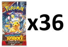 Pokemon SV8 Surging Sparks 36ct Booster Pack Lot