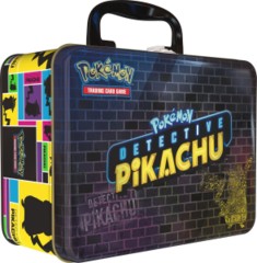 Pokemon Detective Pikachu Collector's Chest Tin