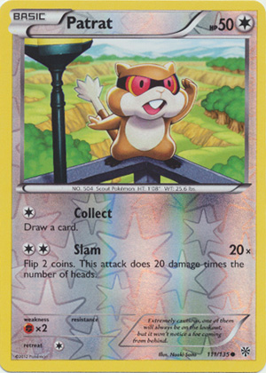 Patrat - 111/135 - Common - Reverse Holo