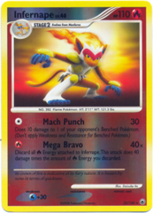 Infernape - 22/100 - Rare - Reverse Holo