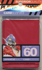 Player's Choice Yu-Gi-Oh Sleeves Pack of 60 in Red