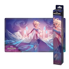 Disney Lorcana: Azurite Sea Playmat - Elsa - NOVEMBER 25, 2024 RELEASE DATE