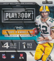 2019 Panini Playbook NFL Football Hobby Box