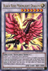 Black Rose Moonlight Dragon Ultra Rare Holo YF07-EN001