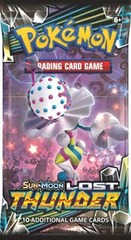 Pokemon Sun & Moon SM8 Lost Thunder Booster Pack -- Blacephalon Pack Art