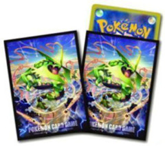 Japanese Pokemon XY6 Roaring Skies Rayquaza Sleeves 32ct