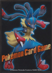 Japanese Pokemon XY3 Furious Fists Mega Lucario Sleeves 32ct