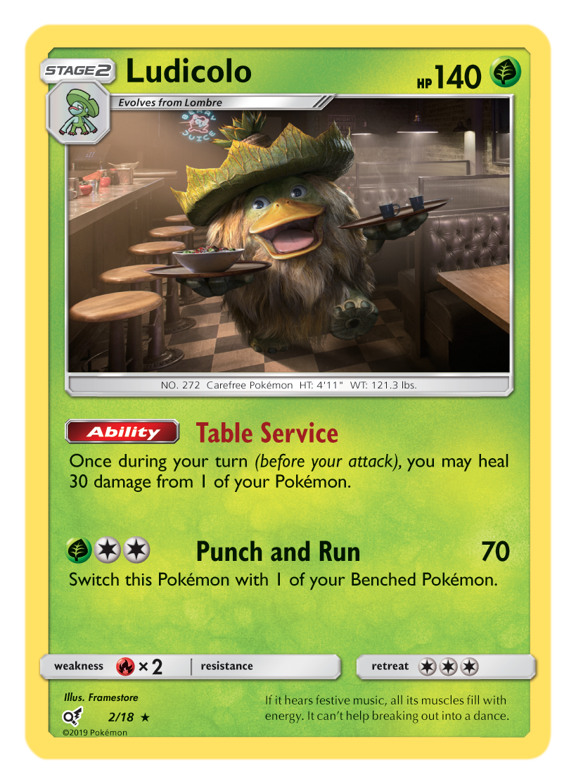 Ludicolo - 2/18 - Holo Rare