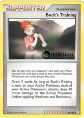 Buck's Training 130/146 Non-Holo Promo - Legends Awakened Prerelease