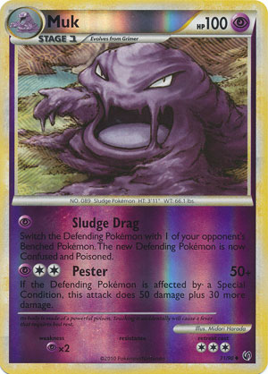 Muk - 31/90 - Uncommon - Reverse Holo