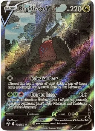 Regidrago V (Alternate Full Art) Silver Tempest deals