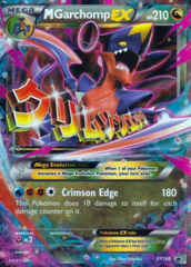 Mega Garchomp EX XY168 Holo Promo - Mega Garchomp EX Premium Collection