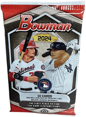 2024 Bowman MLB Baseball Hobby PACK (10 Cards)