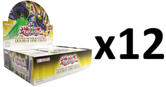 Yu-Gi-Oh Doom of Dimensions 1st Edition Booster CASE (12 Booster Boxes) FACTORY SEALED -- NO REFUNDS OR CANCELLATIONS, ALL SALES ARE FINAL