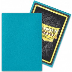 Dragon Shield Matte Japanese-Size Sleeves - Turquoise - 60ct