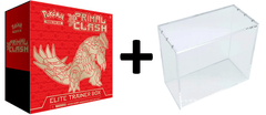 MINT Pokemon XY5 Primal Clash Elite Trainer Box: Groudon PLUS Acrylic Case Protector