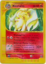 Ninetales - 21/165 - Holo Rare - Reverse Holo