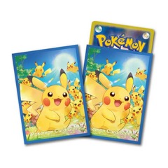 Japanese Pokemon Pikachu Festival Sleeves - 64ct