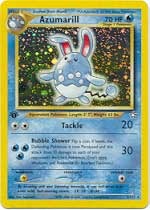 Azumarill - 2/111 - Holo Rare - 1st Edition