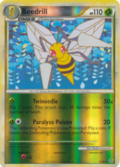 Beedrill - 12/95 - Rare - Reverse Holo