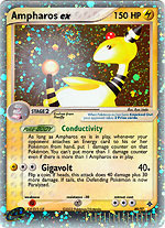 Ampharos EX 89/97 - Rare Holo