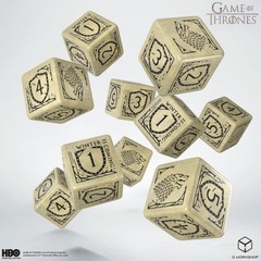Game of Thrones Dice Set - Stark 10xD6