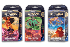 Disney Lorcana The First Chapter Starter Deck - Set of 3
