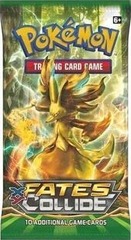 Pokemon XY10 Fates Collide Booster Pack -- Delphox BREAK Pack Art