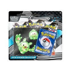 Pokemon SV10.5 Black Bolt 3-Pack Tech Sticker Collection - Reuniclus -- NO REFUNDS OR CANCELLATIONS, ALL SALES ARE FINAL