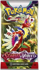 Pokemon SV1 Scarlet & Violet BASE Booster Pack -- Koraidon Pack Art