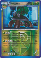 Torterra - 3/135 - Rare - Reverse Holo