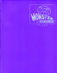 Monster Protectors 4-Pocket Binder - Matte Purple