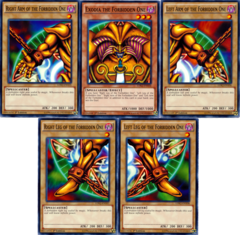 Exodia The Forbidden One Full 5-Card Set - Legendary Decks II - Common