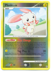 Plusle - 36/132 - Rare - Reverse Holo