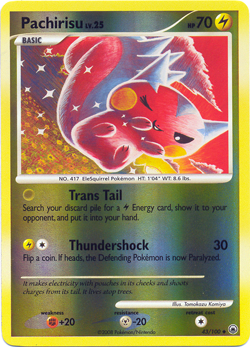 Pachirisu - 43/100 - Uncommon - Reverse Holo