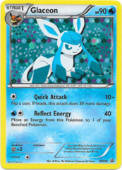 Glaceon BW90 Cosmos Holo Promo - Sylveon Collection Exclusive