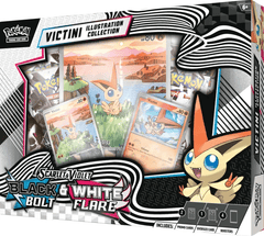 Pokemon SV10.5 Black Bolt & White Flare Victini Illustration Collection Box -- NO REFUNDS OR CANCELLATIONS, ALL SALES ARE FINAL