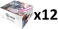 Gundam Card Game - GD01 New Type Rising Booster Box CASE (12 Boxes) -- NO REFUNDS OR CANCELLATIONS, ALL SALES ARE FINAL