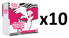 Pokemon SV10.5 White Flare Elite Trainer Box CASE (10 Elite Trainer Boxes) -- NO REFUNDS OR CANCELLATIONS, ALL SALES ARE FINAL