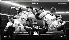 2024 Topps Black and White MLB Baseball Hobby Box