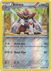 Bisharp - 79/108 - Rare - Reverse Holo