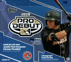 2020 Topps Pro Debut MLB Baseball HTA Jumbo Box