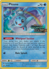 Phione SM220 Wave Holo STAFF Promo - SM12 Cosmic Eclipse Prerelease