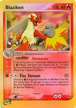 Blaziken - 3/109 - Rare - Reverse Holo