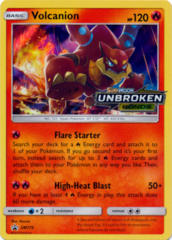 Volcanion SM179 Wave Holo Promo - SM10 Unbroken Bonds Prerelease