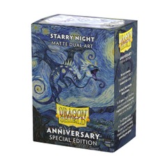 Dragon Shield Matte Dual Art 25th Anniversary Standard-Size Sleeves - Starry Night - 100ct